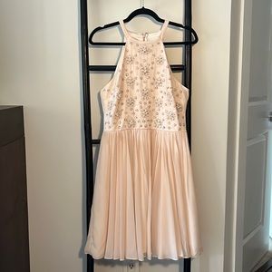 Ever New Melbourne - pleated mini dress (size 8 us)